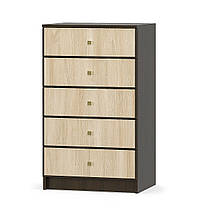 Комод в дитячу кімнату з ДСП/МДФ 5Ш Фантазія Меблі Сервіс