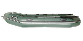 Човен BARK B-270NPD, тримісний ПВХ Барк Рейковий килимок Навісний транец Привальний брус Пересувні сидіння, фото 3