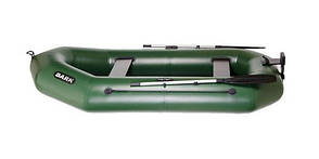 Човен BARK B-300N, тримісний Надувна Веслова ПВХ Барк Б-300Н Рейковий килимок Навісний транец Балон 40 см, фото 2