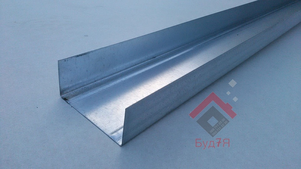 Профіль Knauf UW 75 4м 0.6 мм