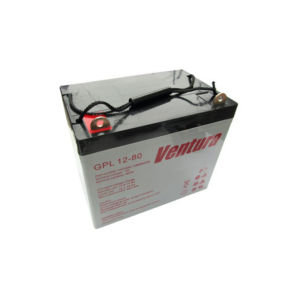 Акумуляторна батарея Ventura GPL 12-80 New (12 V, 80 Ah)