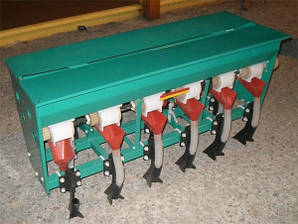 Сівалка для мотоблока 2bj-8f (точного висіву з бункером під добрива)