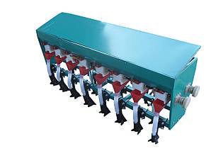 Сівалка для мотоблока 2bj-7f (точного висіву з бункером під добрива)