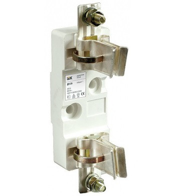 Тримач плавного запобіжника ДП-39 гасарит 3 630А IEK, фото 1