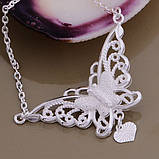 Підвіска у формі Метелика на ланцюжку, фото 3