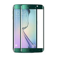 Захисне скло 3D для / Samsung S7 edge Зелене