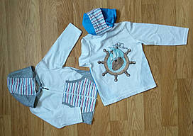 Кофта на блискавці для хлопчика на ріст 92, 98 см, 104 см) 104