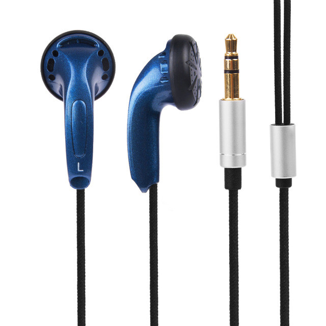 Наушники Kears Earburd 300 Ом HiFi. Внутрішньоканальні. Чорні.Сині
