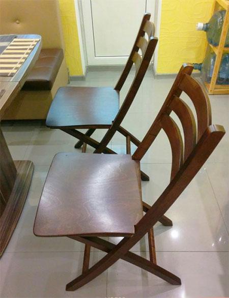 Раскладной деревянный стул Silla (Силла) орех - фото 2 - id-p528873010