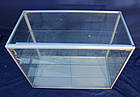 Торгова вітрина скляна з алюмінієвого профілю (куб) 100х50х80 см., Б/у, фото 6