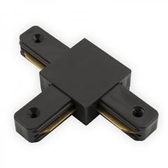 Конектор Т-подібний для шинопроводу однофазного LD1003 чорний Feron