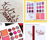 Палетка Kylie Diary: тени + румяна , фото 3
