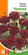 Волошка махрова червона 0,5 г, насіння Яскрава, фото 3