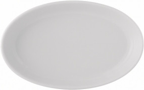 Блюдо керамічне глибоке біле 56х 24,5 см