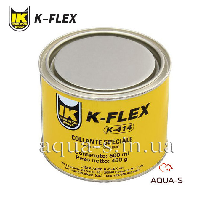 Клей для ізоляції K-Flex (0.8 л.) До 414 Італія, фото 1
