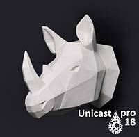 Unicast pro18. Уп. 980 г. Белый модельный пластик полиуретан. Уникаст 18 Про