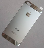 Захисне скло для iPhone 5 / 5S / SE Back Silver