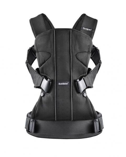 Рюкзак-кенгуру BB®Baby Carrier One (від 3,5 кг до 15 кг) ТМ BabyBjorn Чорний 98025
