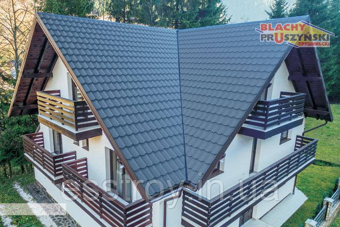 МЕТАЛОЧЕРЕПІЦА "ТУР КЛАСІК" 0,5 (Німеччина, Польща), 0,5 мм. Пуралмат/Пурлак