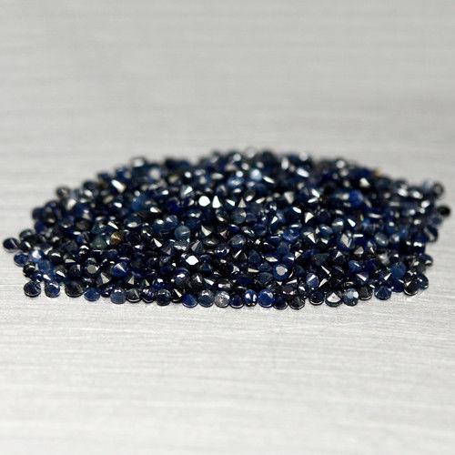 6.33 кт. Природний синій сапфір 1.2 мм без скла