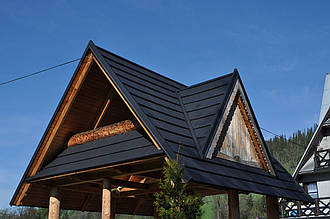 МЕТАЛОЧЕРЕПІЦА Модульна металочерепиця «КАРПАТІЯ»