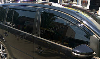 Дефлектори вікон (вітровики) Volkswagen Touran 2003-2014 (Hic)