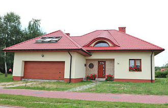 Металочерепиця "ШАФІР" 350/400 Глянець 0,5 мм, Європа