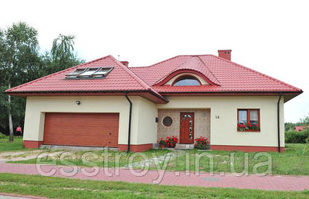 Металочерепиця "ШАФІР" 350/400 Глянець 0,5 мм, Європа, фото 1