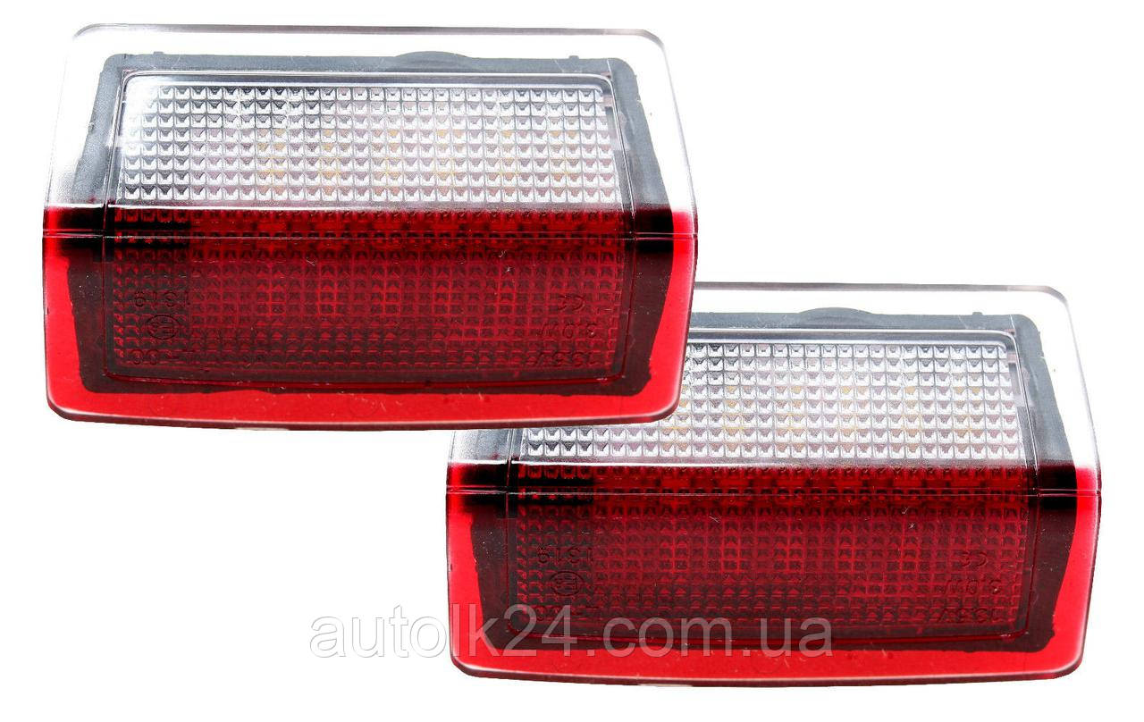 Штатна LED-підсвітка дверей Mercedes E-class, фото 1