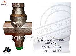 Редуктор тиску води Bonomi Mignon DN 3/4" (15 барів) (поршневий) Італія