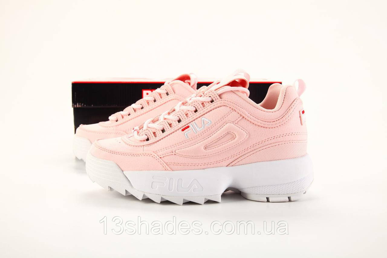 Women's fila disruptor 2 pink discount