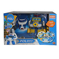 Трансформер 81309 Поліцейська Машина Робокар Полі з Аксесуарами