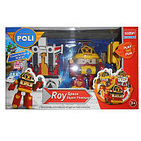 Трансформер Пожежна Машина Робокар Рой з Аксесуарами