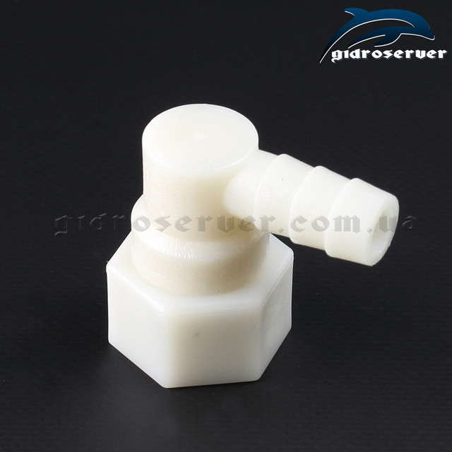 Куточок для підведення води в душовій кабіні Y-01 з'єднанням під штуцер.