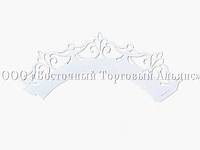 Бумажная накладка ажурная для маффинов и капкейков - Белая 20 шт