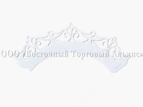 Паперова накладка ажурна для мафінів і капкейків — Біла 20 шт.