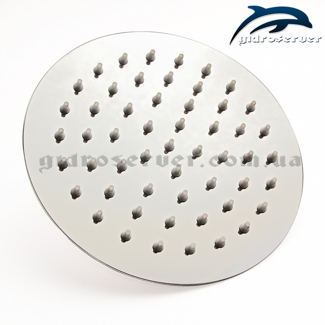 Лійка верхнього душу для душової кабіни, гідробоксу LNS-160 з діаметром поверхні 160 мм.