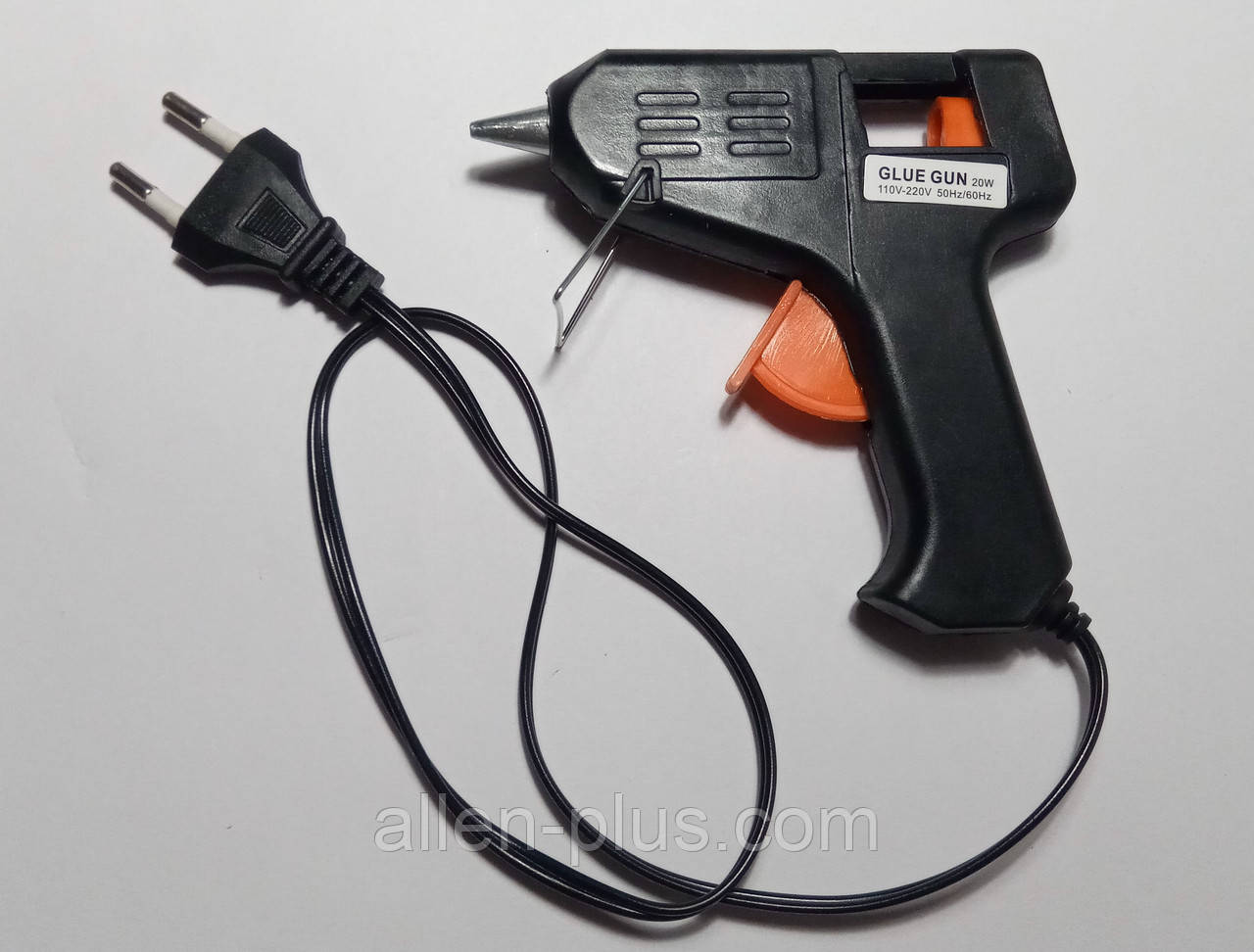 Пістолет клейовий для стрижнів 7 мм (110-220V, 20W)