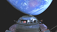 Falcon Heavy успішно запустив електрокар до орбіти Марса!