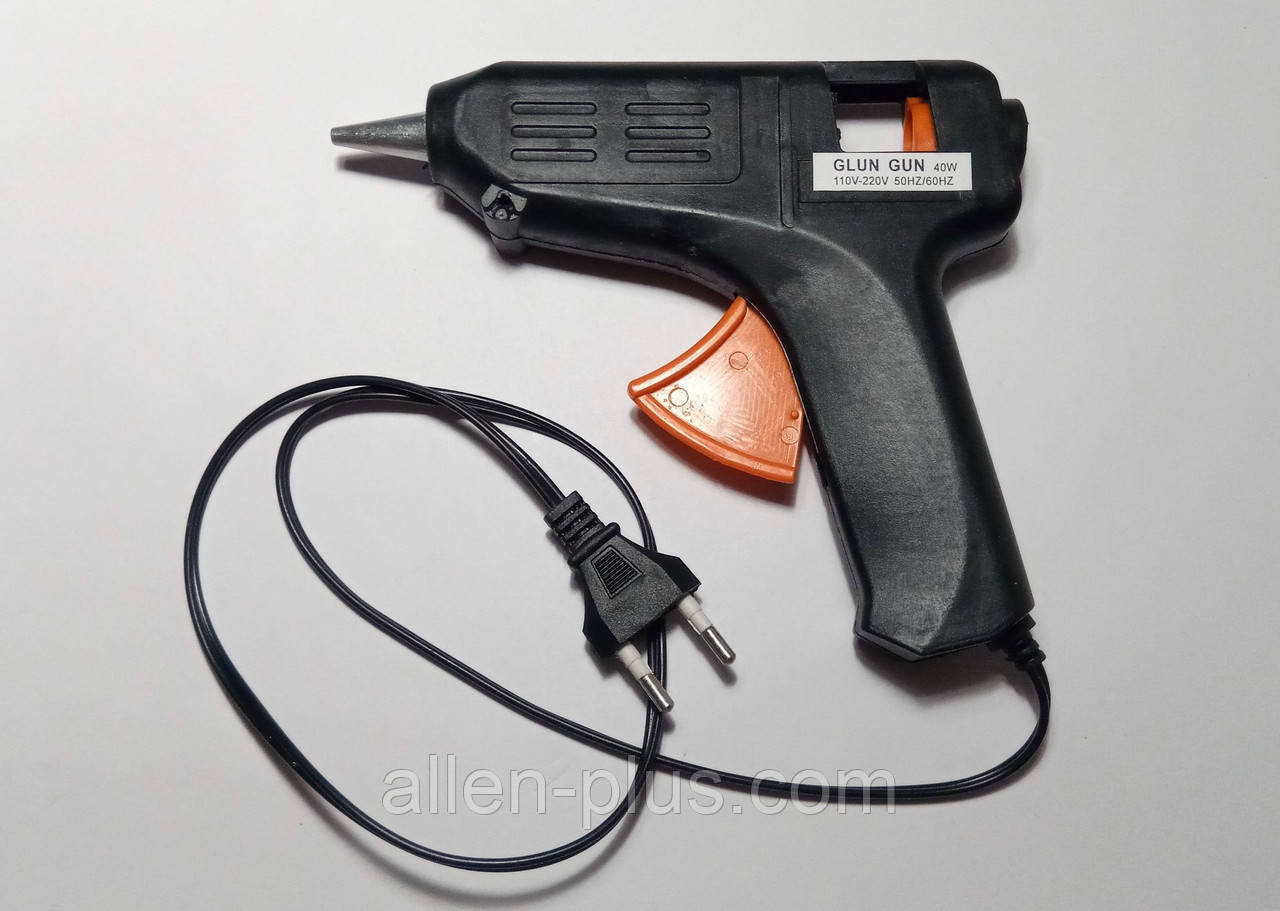 Пістолет клейовий для стрижнів 11мм (110-220V, 40W)