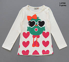 Уцінка - Кофта "Пташка" для дівчинки. 1-2 роки