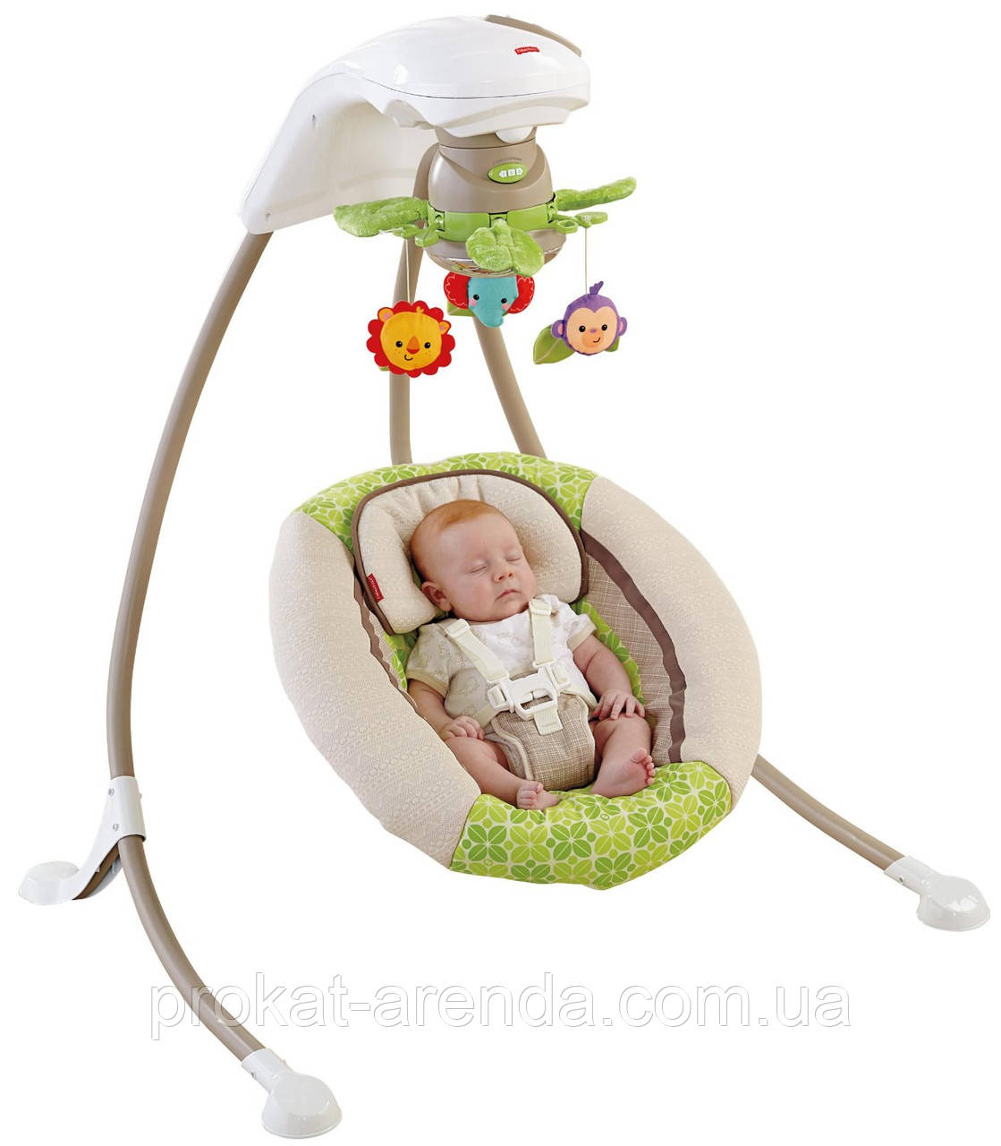 Заколисуючий центр або гойдалки для немовлят Fisher-Price "Лісові друзі" АКЦІЯ!!!!