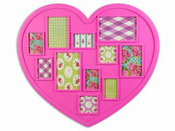 Фоторамка Рожеве Серце / Фоторамка Рожеве Серце 53x46x1 см