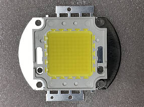 Світлодіод матричний СІВ для прожектора 100 W 4100 К (45Х45 mil) Код.59198