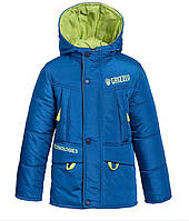 Детская демисезонная куртка "Гризли" 104-116