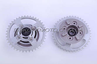 Демпфер заднього колеса Delta/Alpha (+зірка 428-41T, підшипник, сальник) ZUNA