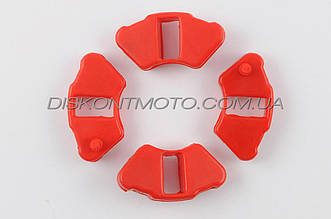 Демпферні гумки Delta/Alpha (червона, еластична) MZK