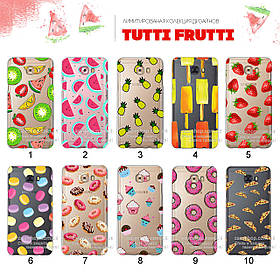 Ультратонкий прозорий чохол з малюнком для Samsung Galaxy C9 Pro C9000 (80 дизайнів)