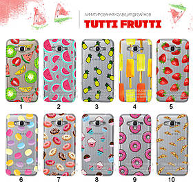 Ультратонкий прозорий чохол з малюнком для Samsung Galaxy J2 Prime G532MT (80 дизайнів)