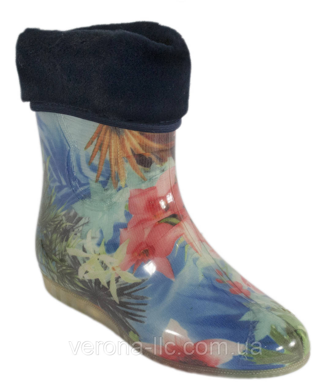 Сапоги резиновые женские силиконовые с мехом - купить по лучшей цене в ...